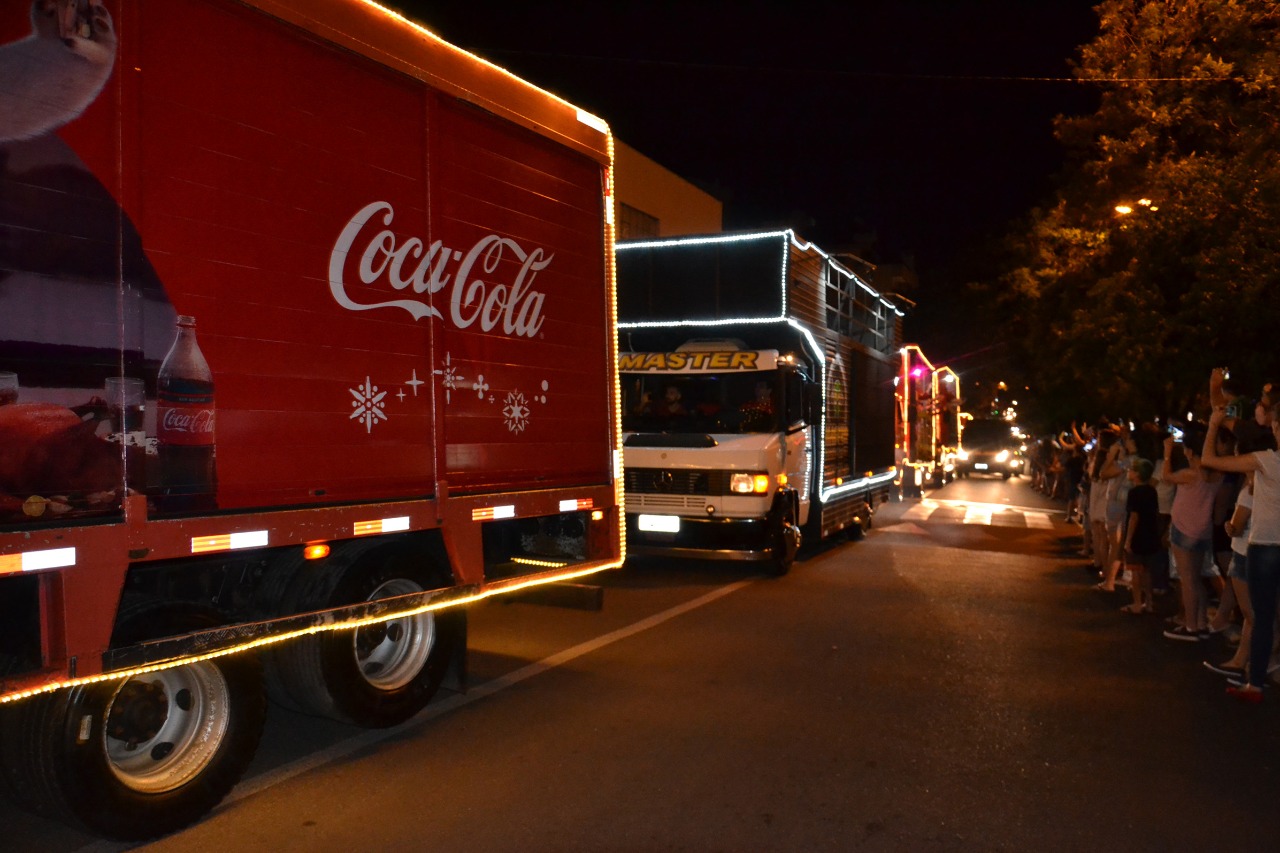 Caravana de Natal da Coca-Cola' chega a Erechim nesta sexta-feira, 29 |  Rádio Difusão