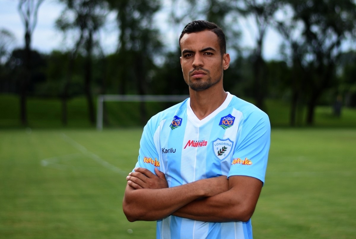 Zagueiro Diogo Silva, a mais recente contratação do Ypiranga | Foto: Gustavo Oliveira /Londrina EC