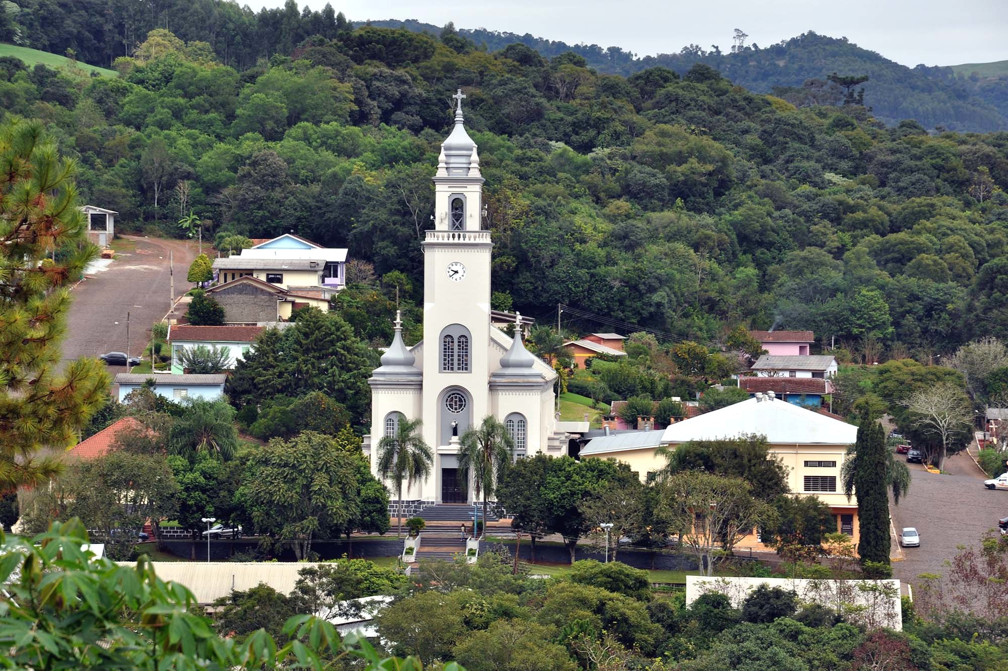 Vista de Severiano de Almeida | Foto: Prefeitura de Severiano de Almeida/Ascom