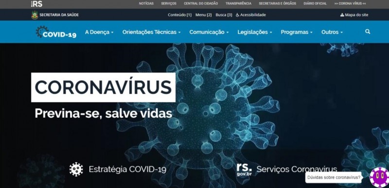 site coronavirus