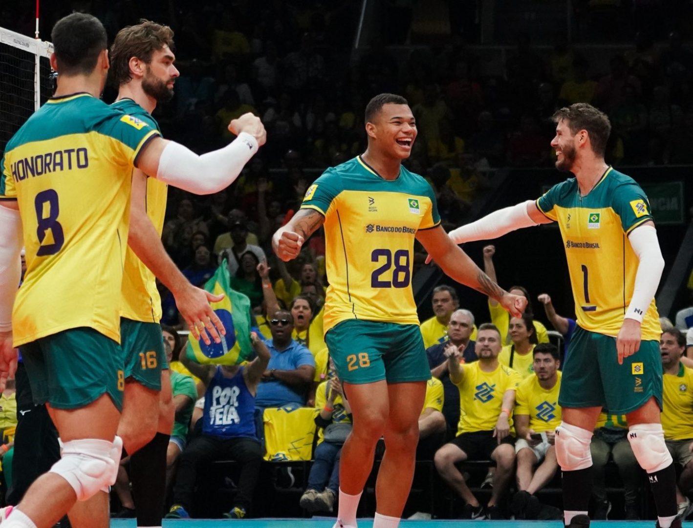 Seleção Brasileira masculina de vôlei garante vaga nas Olímpiadas 2024